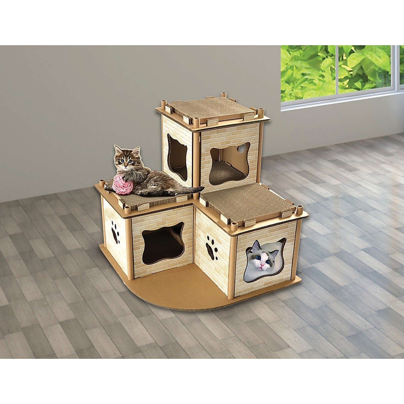 Cardboard Condo for Cats