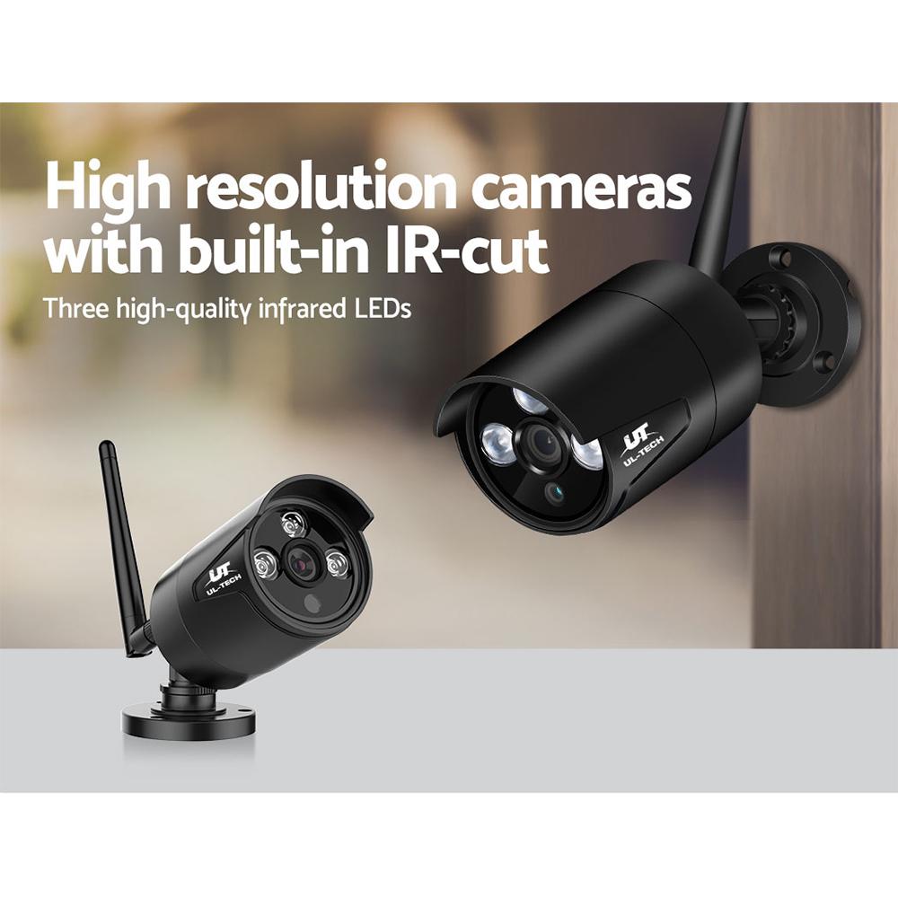 UL-TECH 3MP Wireless Security Camera System IP CCTV Home