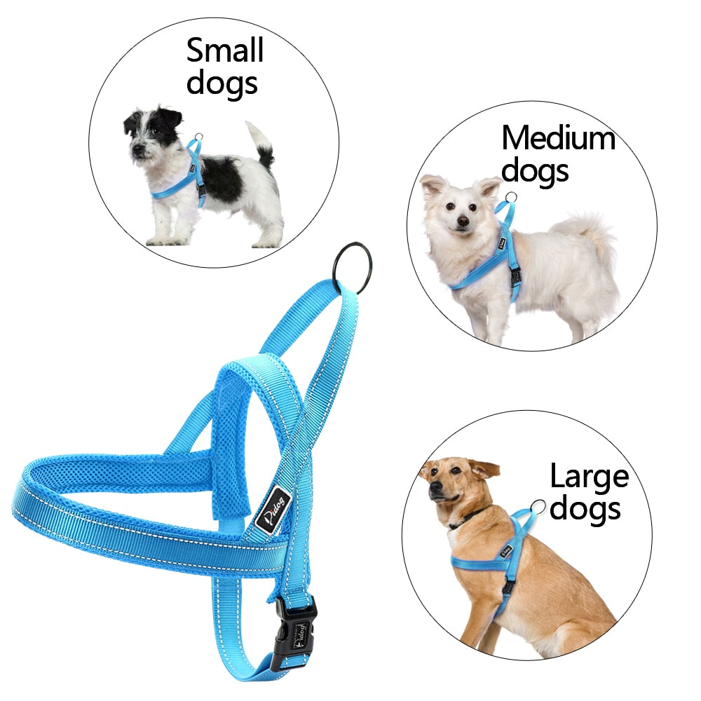 No Pull Reflective Dog Harness & Leash Set