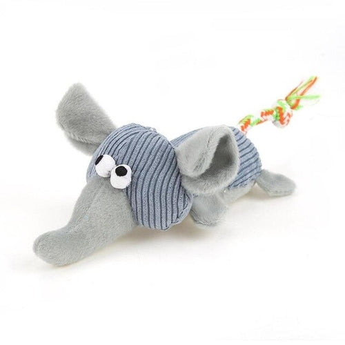 Pet Dog Plush Toy Cute Animal Funny Squeak Sound