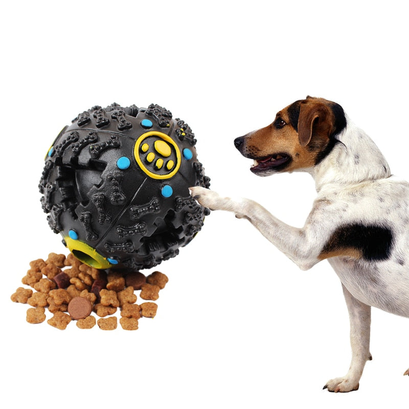 Pet Dog Toys Trumpet Sound Leakage Food Ball Toy