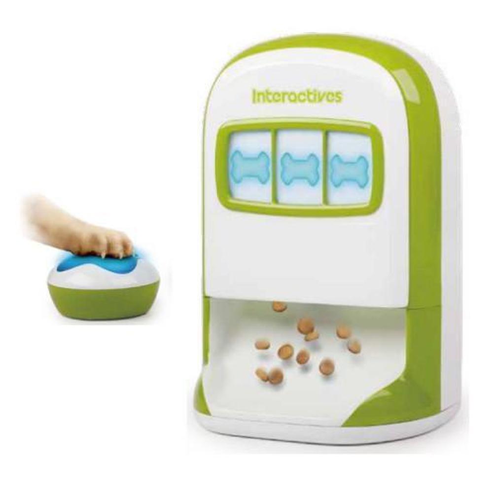 Dog Lucky Treat Toy With Rolling Ball Interactive Automatic Feeder