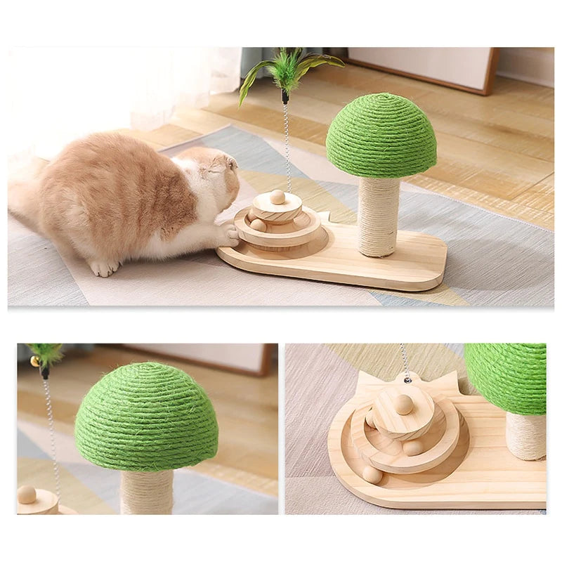 2 in 1 Tree Scratching Post