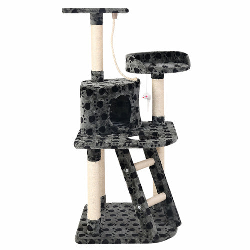 i.Pet Cat Tree 120cm Trees Scratching Post Scratcher Tower Condo House