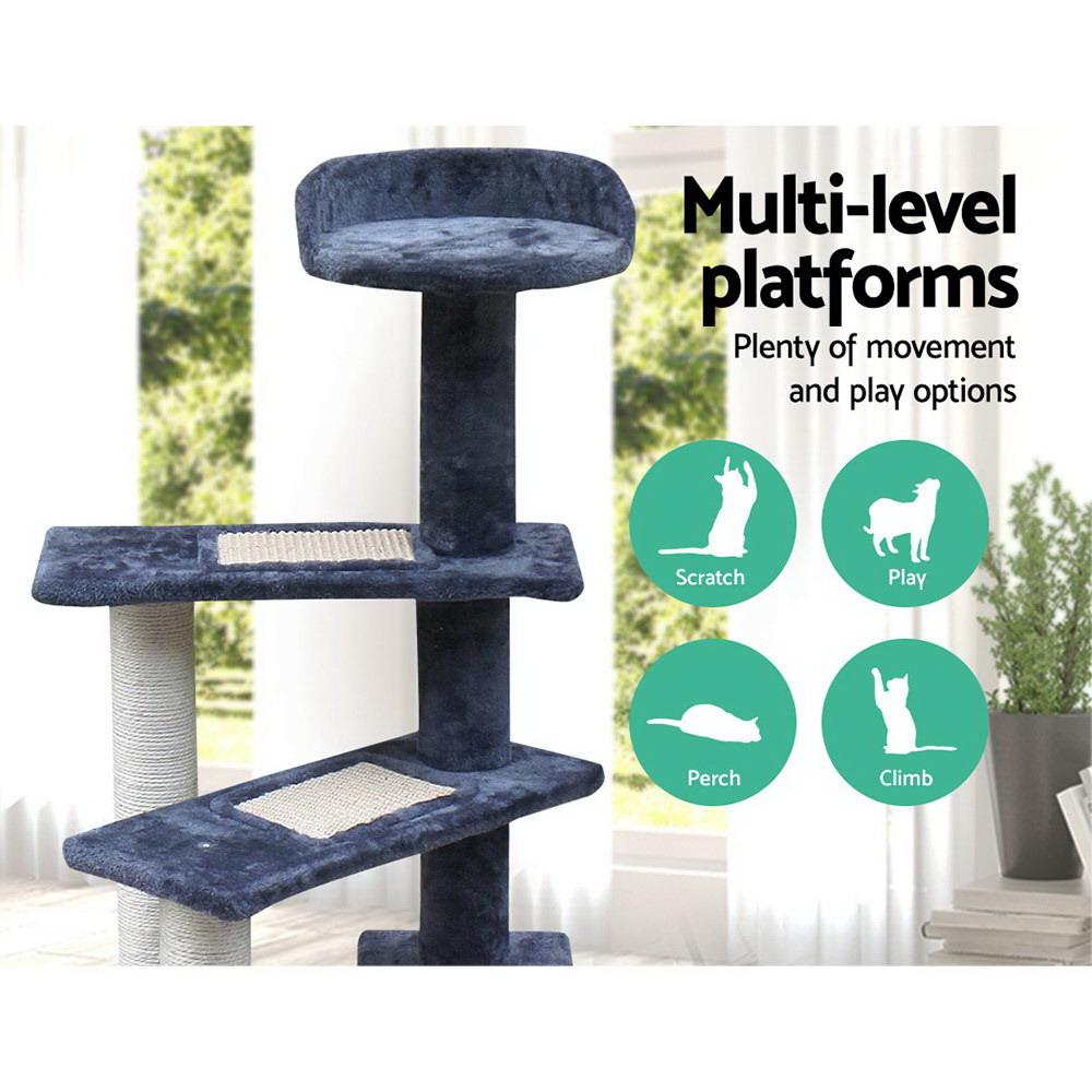 i.Pet Cat Tree 100cm Trees Scratching Post Scratcher Tower Condo House