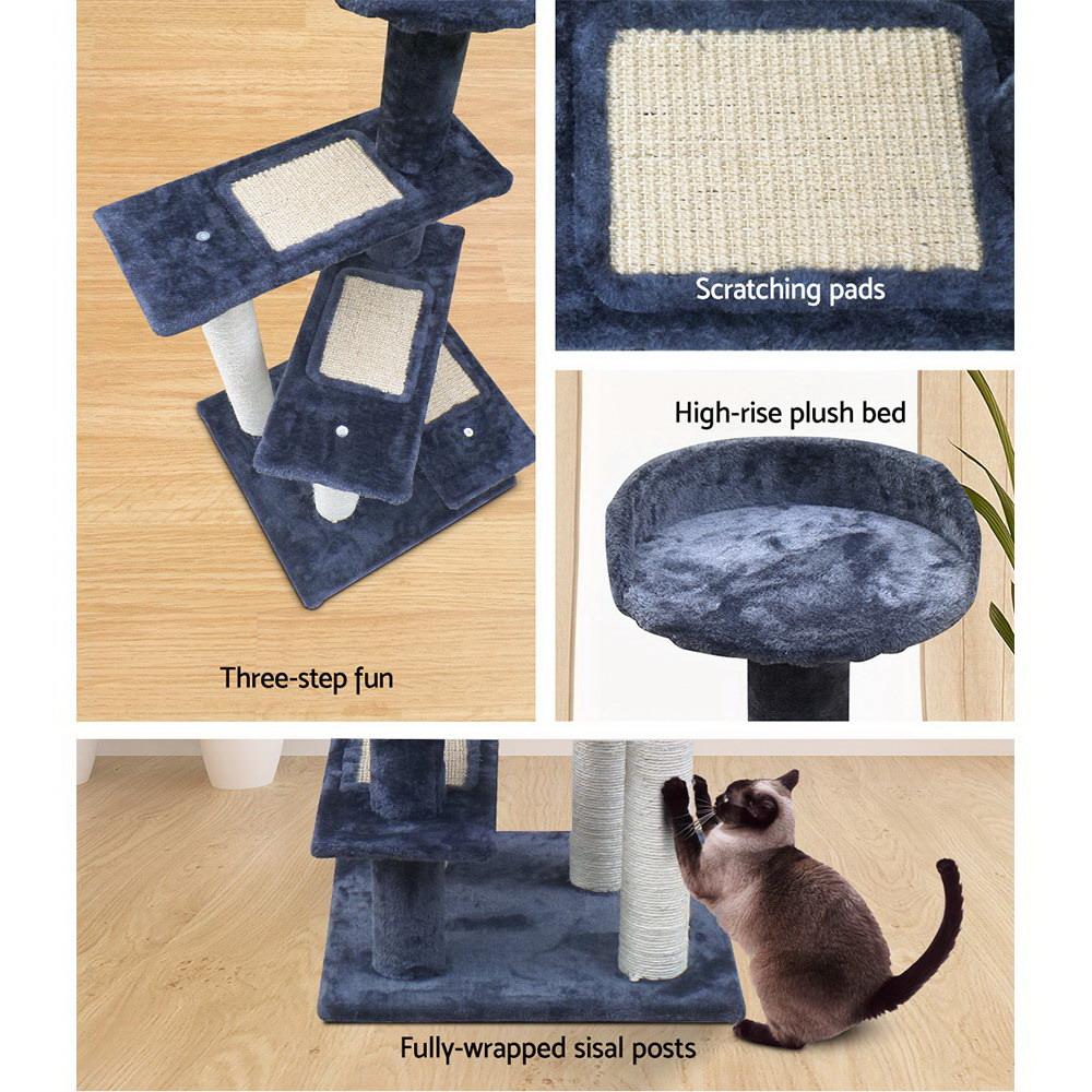 i.Pet Cat Tree 100cm Trees Scratching Post Scratcher Tower Condo House