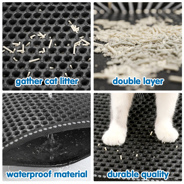 Double Layer Cat Litter Mat