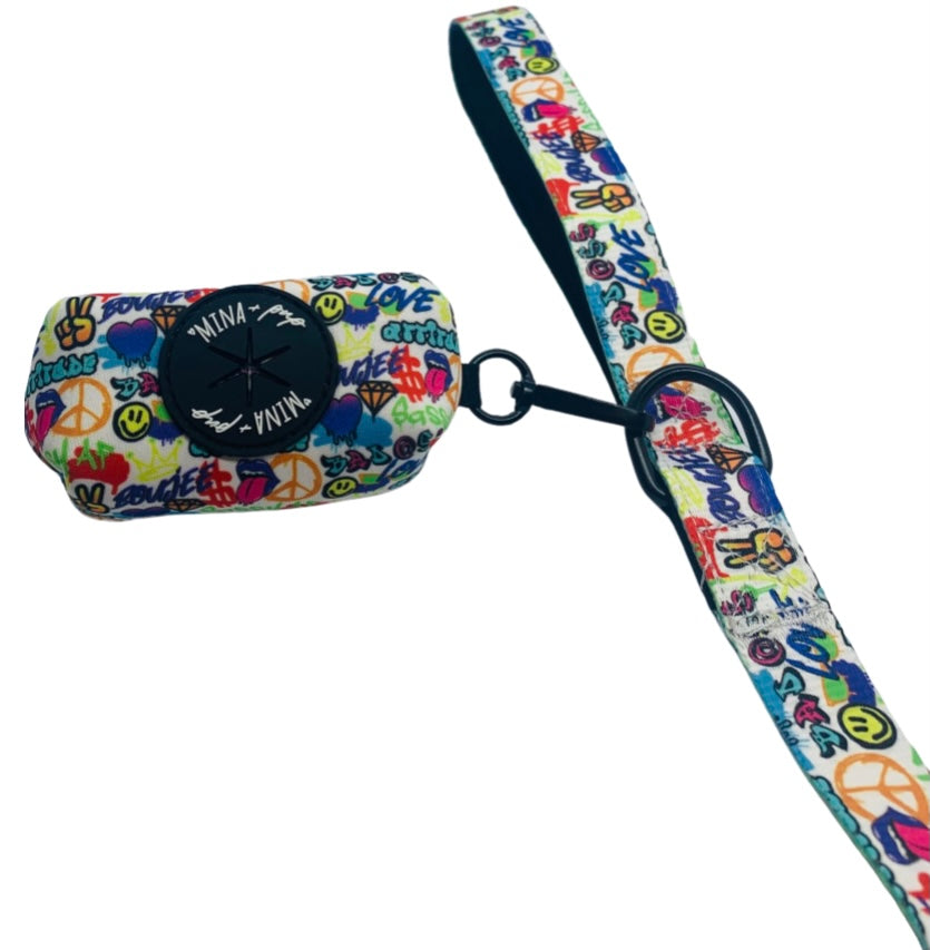 Graffiti Addition Comfort Leash by The Attitude Collection